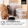 Set od 5 transparentnih SmartStore plastičnih kutija za odlaganje sa kopčama zapremine 3 litra
