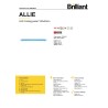 Brilliant Allie LED Panel 120x30 37W RGB CCT | Outlet Bgd