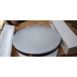 Moderna velika Wofi Juna LED plafonjera prečnika 59 cm sa snažnim osvetljenjem od 4500 lumena