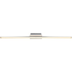 Wofi Clay hromirana linearna LED plafonska lampa dužine 120 cm sa toplom belom svetlošću