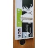Moderna linearna Wofi Clay LED plafonska lampa dužine 120 cm sa hromiranim detaljima