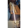 Moderna linearna Wofi Clay LED plafonska lampa dužine 120 cm sa hromiranim detaljima