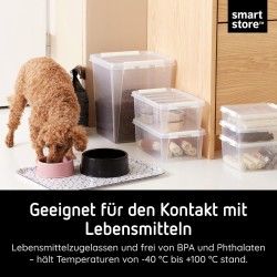 Složen set od 10 providnih plastičnih SmartStore kutija sa poklopcem i kopčama