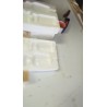 Set od 8 prozirnih Glasseam mini vaza od borosilikatnog stakla u različitim rebrastim oblicima