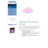 Pametni LED plafonski panel Philips Hue Surimu White and Color Ambiance 60x60 cm
