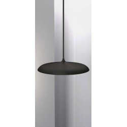 Danska minimalistička crna LED visilica Nordlux Artist 25 sa tekstilnim kablom od 3 metra