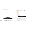 Danska minimalistička crna LED visilica Nordlux Artist 25 sa tekstilnim kablom od 3 metra