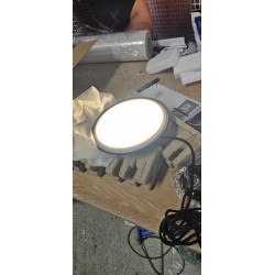 Crna Nordlux Artist 25 LED visilica sa okruglim metalnim abažurom i crnim tekstilnim kablom