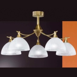 Fischer & Honsel Amsterdam plafonska lampa 63 cm 5xE14