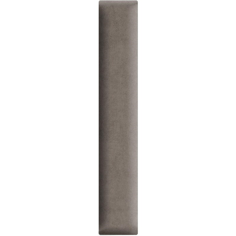 Postergaleria 3D tapacirani akustični zidni panel od braon pliša dimenzija 15x90 cm