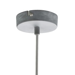 Globo Miram Visilica | Boja Cementa ø41cm | Industrijski Stil