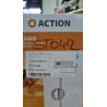 WOFI Action Lugo plafonska LED spot lampa sa dva hromirana usmeriva reflektora i providnim akrilnim detaljima