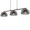Globo VITIANO 15393-3 visilica 3xE14 68,5x20x150 cm crna metal