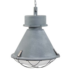 Steinhauer Mexlite LEA velika siva industrijska visilica od metala prečnika 47 cm