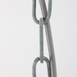 Steinhauer Mexlite LEA velika siva industrijska visilica od metala prečnika 47 cm