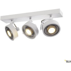 SLV Kalu plafonska lampa od aluminijuma sa tri rotirajuća spota u mat beloj boji outlet