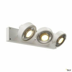 SLV Kalu plafonska lampa od aluminijuma sa tri rotirajuća spota u mat beloj boji outlet