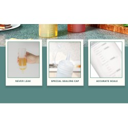 Squeezy Set 12 Boca za Sosove 200ml | Doziranje bez Curenja | Outlet BGD
