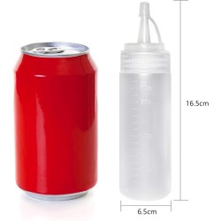 Squeezy Set 12 Boca za Sosove 200ml | Doziranje bez Curenja | Outlet BGD