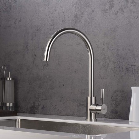 Outlet GRIFEMA G4008 ColdStart kuhinjska slavina inox 360 stepeni