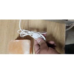 Hisoo LED Slana Lampa | Prirodna Himalajska So | USB 500lm