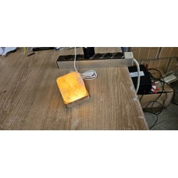 Hisoo LED Slana Lampa | Prirodna Himalajska So | USB 500lm
