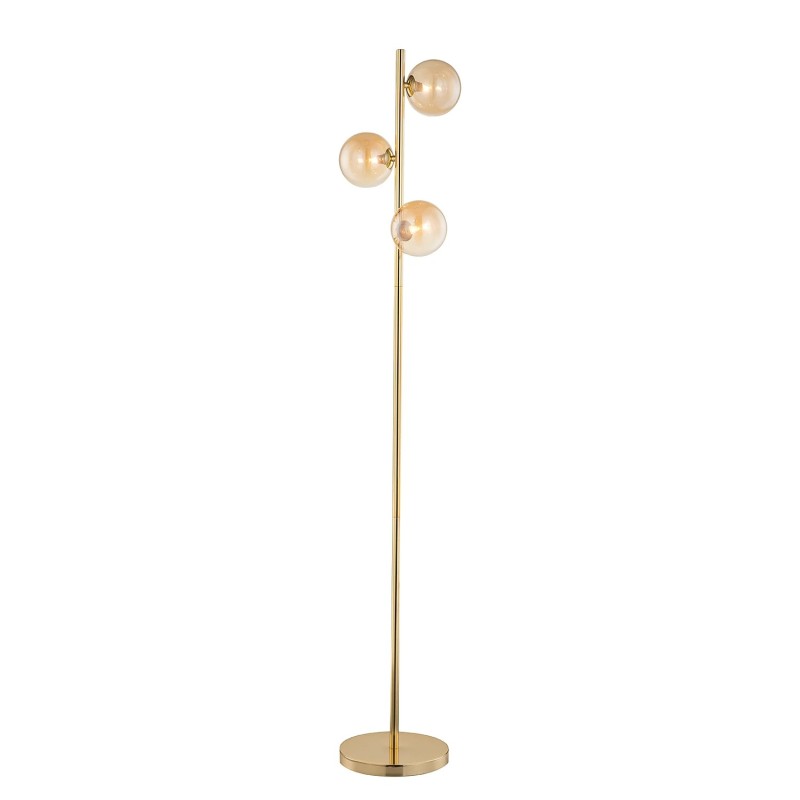 Loistaa Kjul podna lampa od metala u boji brušenog mesinga outlet