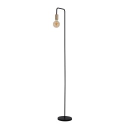 Moderna Nave Modo podna lampa od aluminijuma u crnoj i zlatnoj boji visine 150 cm