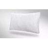 Beli Sampur luksuzni jastuk od mikrofibera dimenzija 40x70 cm sa elegantnim žakard tkanjem