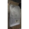 Sampur beli luksuzni jastuk 40x70 cm sa šupljim mikrofiber vlaknima i prugastom žakard navlakom