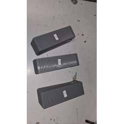 Sivi Maximex Wenko set od tri plastična organizatora za baletanke, papuče i ravnu obuću