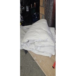 Wolkenkind beli jorgan 135x200 cm od guščijeg paperja i perja sa blagim žućenjem od stajanja