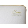 Beli Sampur Supreme Gold anatomski jastuk od memorijske pene dimenzija 30x50 cm sa zlatnim detaljima