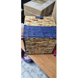 Sklopiva Korpa od Vodenog Hijacinta 31x31x31cm | Outlet BGD