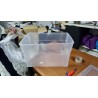 Providna Stefanplast Visual Box XXL kutija za odlaganje 62L sa poklopcem i vidljivim oštećenjem