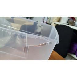 Providna Stefanplast Visual Box XXL kutija za odlaganje 62L sa poklopcem i vidljivim oštećenjem