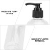 Topbathy set od 4 providne plastične flaše sa crnom pumpom za tečni sapun i losion