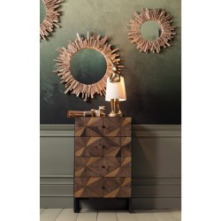 KARE Animal Rabbit Gold/bela 68 cm – polomljene noge