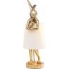 KARE Animal Rabbit Gold/bela 68 cm – polomljene noge