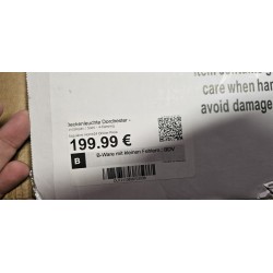 Searchlight Dorchester hromirana plafonjera sa kristalnim kapljicama, 4 E14 grla i nedostajućim kristalima