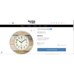 AMS 5975 Radio Zidni Sat 35cm - Automatsko Podešavanje | Outlet BGD