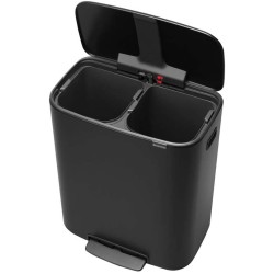 OUTLET Brabantia Bo Kanta 2x30L Mat Crna | Outlet BGD