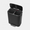 OUTLET Brabantia Bo Kanta 2x30L Mat Crna | Outlet BGD