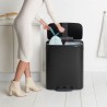 OUTLET Brabantia Bo Kanta 2x30L Mat Crna | Outlet BGD