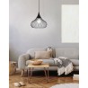 Eglo Staverton 43344 | Crna Mrežasta Visilica | Sniženo | Outlet
