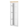 Maison Belfort Lyngby ram ogledala od borovog masiva 52x144 cm sa polomljenim ogledalom