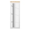 Maison Belfort Lyngby ram ogledala od borovog masiva 52x144 cm sa polomljenim ogledalom