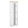 Maison Belfort Lyngby ram ogledala od borovog masiva 52x144 cm sa polomljenim ogledalom