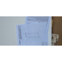 Maison Belfort Lyngby ram za ogledalo od masivnog bora bele boje dimenzija 52x144 cm bez stakla
