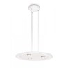 Philips Ledino Avance beli okrugli LED luster sa tri integrisana izvora svetlosti i podesivom visinom